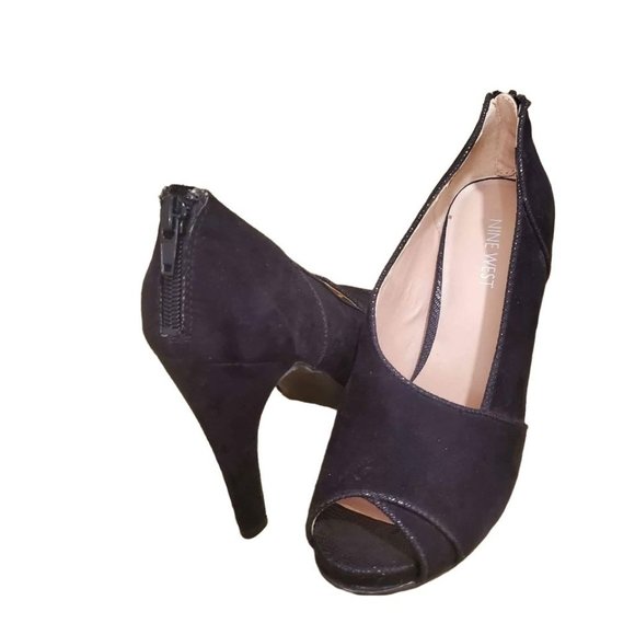 Nine West Peep-Toe Heels - Picture 1 of 7